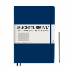 Leuchtturm1917 Notatnik Master Classic A4+ 100 g, Granatowy, kratka