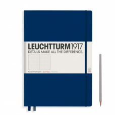 Leuchtturm1917 Notatnik Master Classic A4+ 100 g, Granatowy, kropka