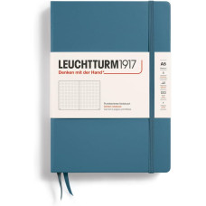 Leuchtturm1917 Notatnik Medium A5 80 g, Stone Blue, kropka