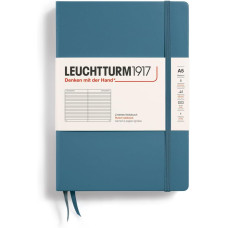 Leuchtturm1917 Notatnik Medium A5 80 g, Stone Blue, linia
