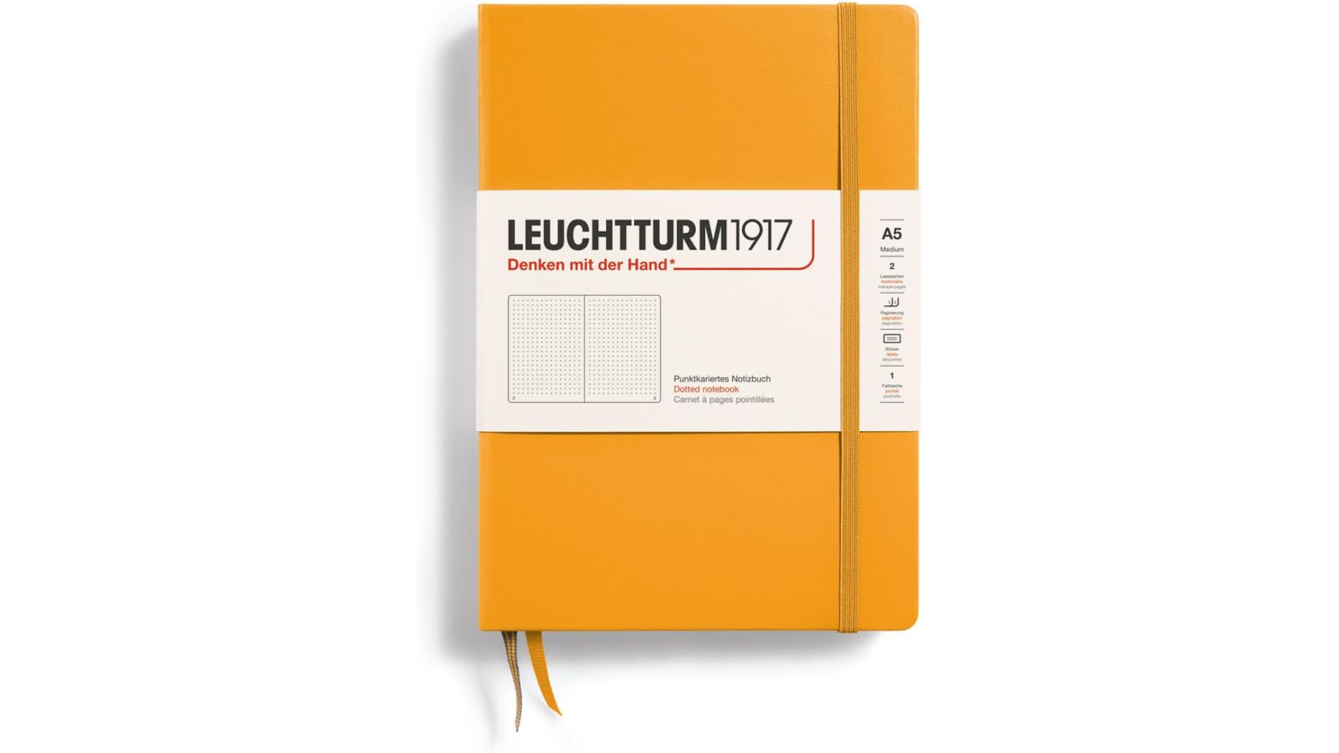 Leuchtturm1917 Notebook Medium A5 80 g, Rising Sun, dotted