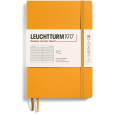 Leuchtturm1917 Notatnik Medium A5 80 g, Rising Sun, linia (miękka okładka)