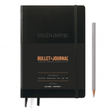 Leuchtturm1917 Notebook Bullet Journal A5 120 g, Black, dotted