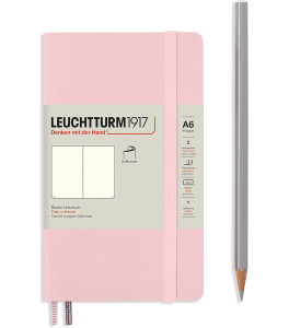 Leuchtturm1917 Notebook Pocket A6 80 g, Powder, plain (soft cover)