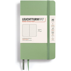 Leuchtturm1917 Notebook Pocket A6 80 g, Sage, dotted (soft cover)