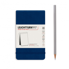 Leuchtturm1917 Reporter's Notepad A6 80 g, Navy Blue, dotted