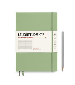 Leuchtturm1917 Notatnik Composition B5 80 g, Sage, linia
