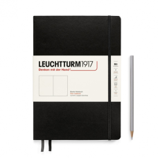 Leuchtturm1917 Notebook Composition B5 80 g, Black, plain