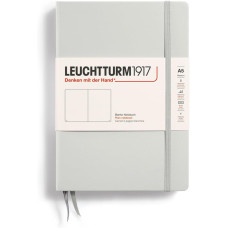 Leuchtturm1917 Notatnik Medium A5 80 g, Light Grey, gładki