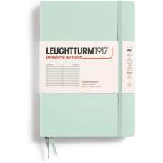 Leuchtturm1917 Notebook Medium A5 80 g, Mint Green, ruled