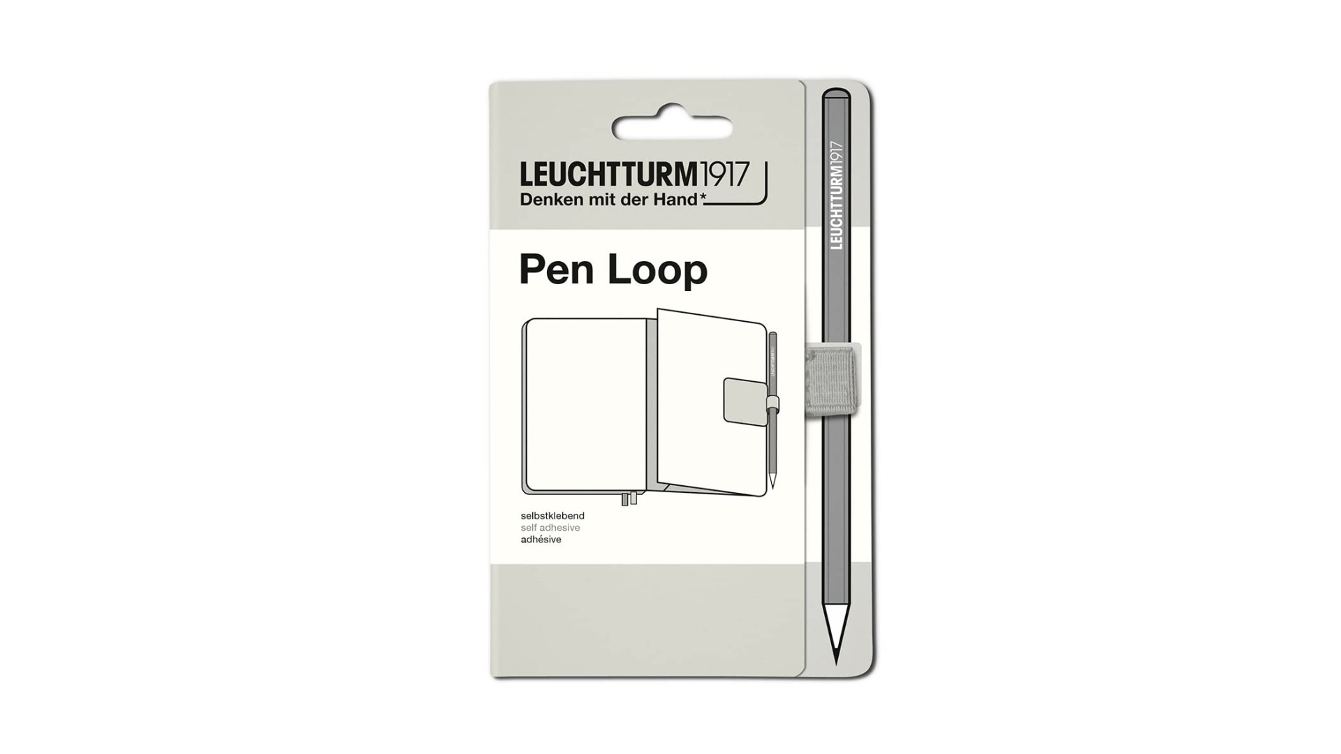 Leuchtturm1917 Pen Loop na długopis Light Grey