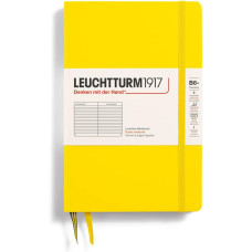 Leuchtturm1917 Notebook Paperback B6+ 80 g, Lemon, ruled
