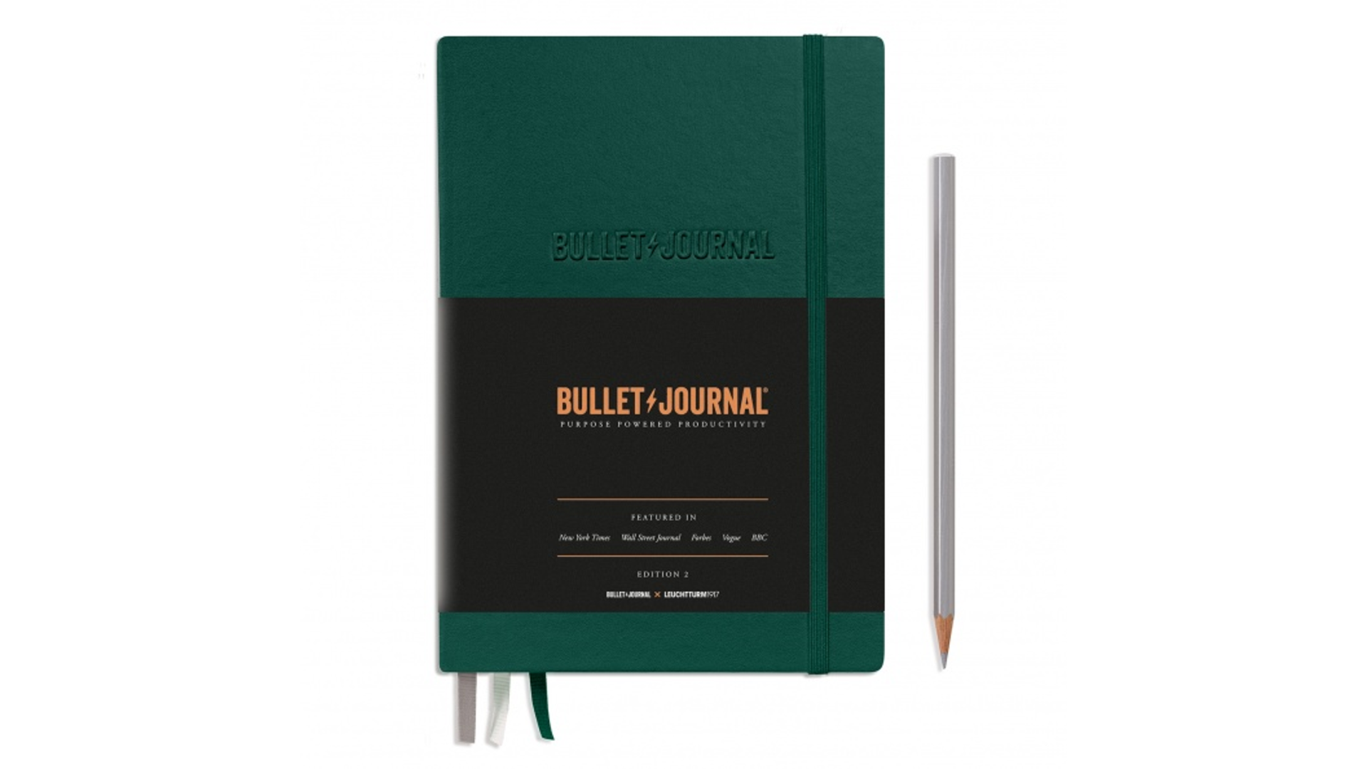 Leuchtturm1917 Notebook Bullet Journal A5 120 g, Green, dotted