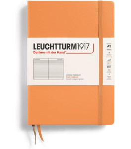 Leuchtturm1917 Notatnik Medium A5 80 g, Morelowy, linia