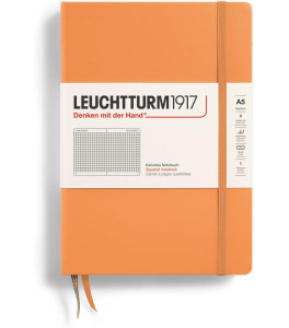 Leuchtturm1917 Notatnik Medium A5 80 g, Morelowy, kratka