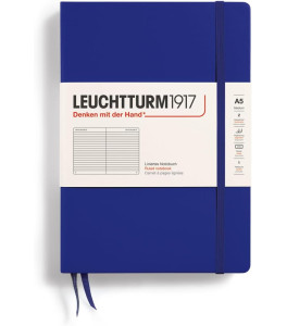 Leuchtturm1917 Notebook Medium A5 80 g, Ink, ruled
