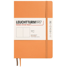 Leuchtturm1917 Notatnik Medium A5 80 g, Apricot, gładki (miękka okładka)