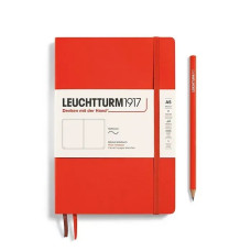 Leuchtturm1917 Notebook Medium A5 80 g, Lobster, plain (soft cover)