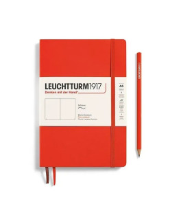 Leuchtturm1917 Notatnik Medium A5 80 g, Lobster, gładki (miękka okładka)