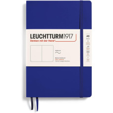 Leuchtturm1917 Notatnik Medium A5 80 g, Ink, gładki (miękka okładka)