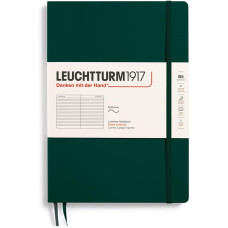 Leuchtturm1917 Notebook Composition B5 80 g, Forest Green, ruled (soft cover)
