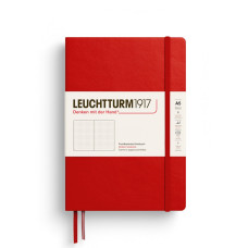 Leuchtturm1917 Notebook Medium A5 80 g, Cherry, dotted