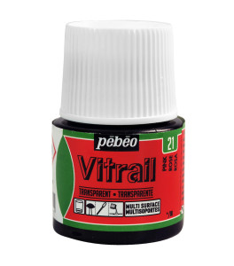 PEBEO Farba do szkła VITRAIL 45ml PINK