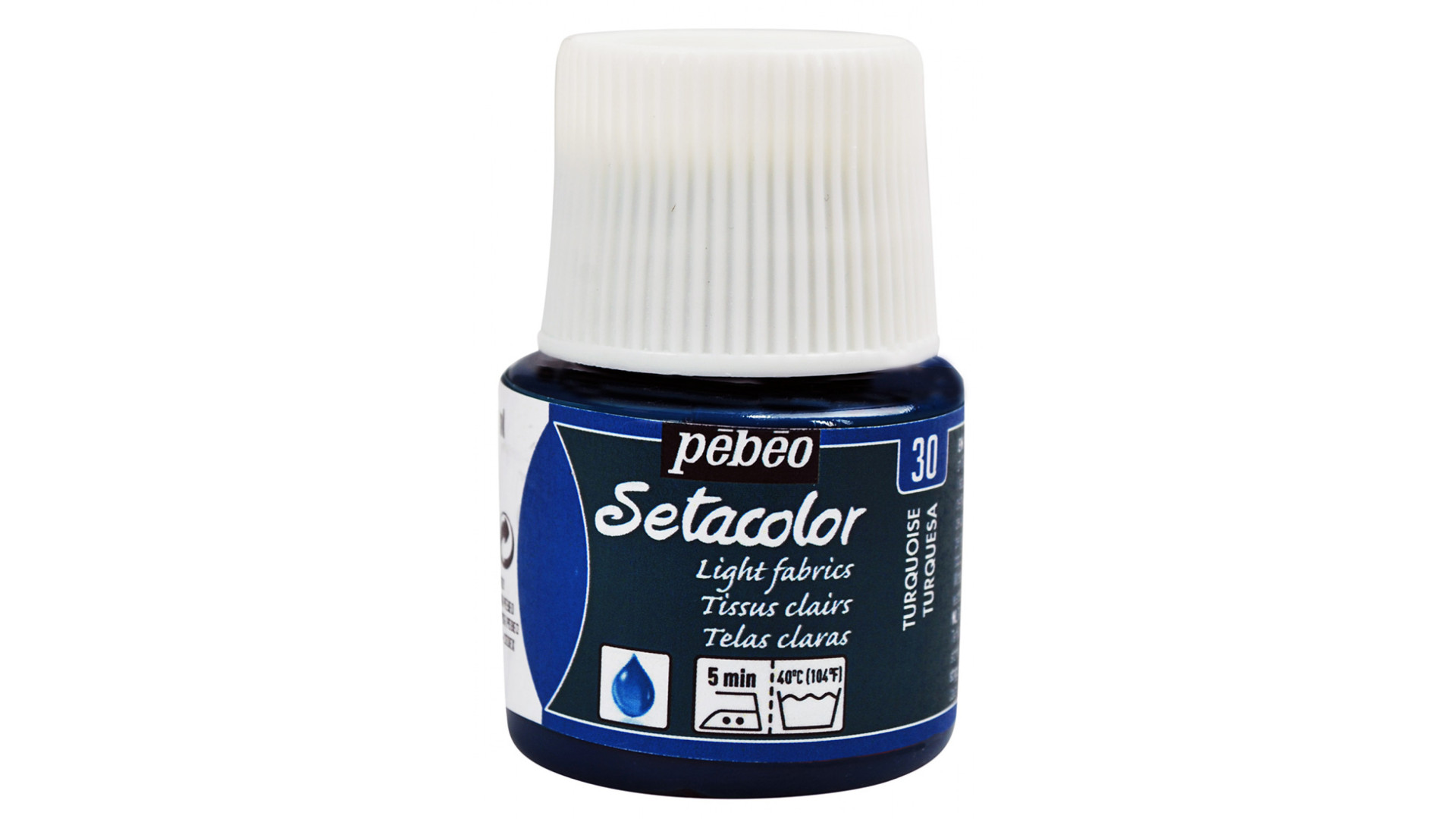 PEBEO Farba do tkanin SETACOLOR LIGHT 45ml TURQUOISE
