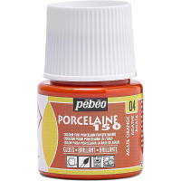 PEBEO Farba do porcelany P150 Porcelaine 45ml AGATE ORANGE