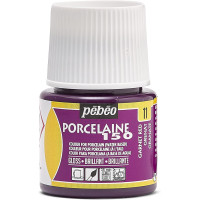 PEBEO Farba do porcelany P150 Porcelaine 45ml GARNET RED