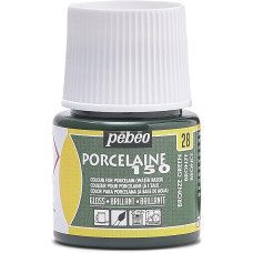 PEBEO Farba do porcelany P150 Porcelaine 45ml BRONZE GREEN