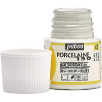 PEBEO Farba do porcelany P150 Porcelaine 45ml IVORY