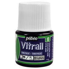PEBEO VITRAIL Glass Paint 45ml DEEP BLUE