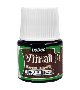 PEBEO VITRAIL Glass Paint 45ml BROWN
