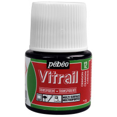 PEBEO VITRAIL Glass Paint 45ml CRIMSON