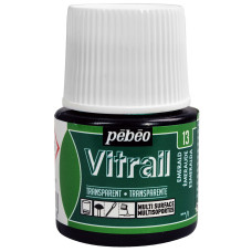 PEBEO VITRAIL Glass Paint 45ml EMERALD