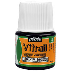 PEBEO VITRAIL Glass Paint 45ml YELLOW