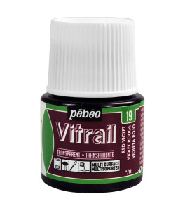 PEBEO VITRAIL Glass Paint 45ml RED VIOLET