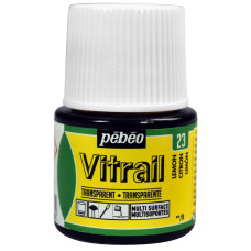 PEBEO VITRAIL Glass Paint 45ml LEMON