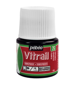 PEBEO Farba do szkła VITRAIL 45ml PURPLE