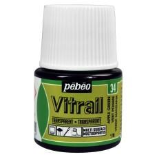 PEBEO VITRAIL Glass Paint 45ml APPLE GREEN