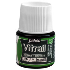 PEBEO VITRAIL Glass Paint 45ml DARK GREEN