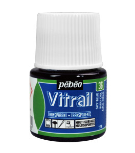PEBEO Farba do szkła VITRAIL 45ml SKY BLUE