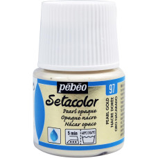 PEBEO Farba do tkanin SETACOLOR OPAQUE 45ml PEARL GOLD