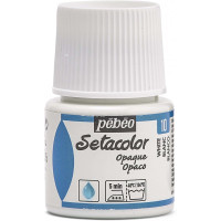 PEBEO Farba do tkanin SETACOLOR OPAQUE 45ml WHITE