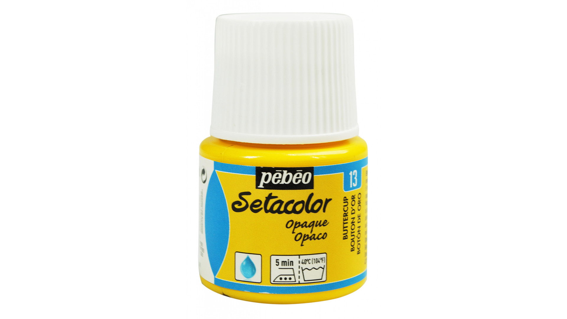 PEBEO Farba do tkanin SETACOLOR OPAQUE 45ml BUTTERCUP