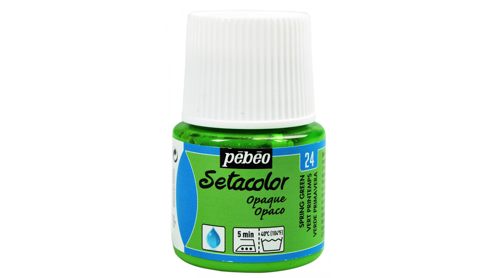 PEBEO Farba do tkanin SETACOLOR OPAQUE 45ml SPRING GREEN