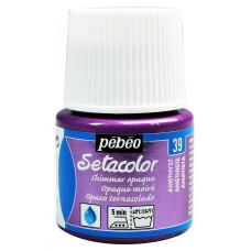 PEBEO Farba do tkanin SETACOLOR OPAQUE 45ml SHIMMER AMETHYST