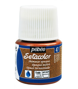 PEBEO SETACOLOR OPAQUE Fabric Paint 45ml SHIMMER COPPER