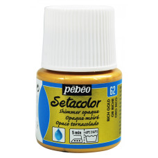 PEBEO Farba do tkanin SETACOLOR OPAQUE 45ml SHIMMER RICH GOLD